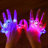 🎁 Hot Sale Promotion 49% OFF 🔥 Halloween 50Pcs LED glowing ring (Free Shipping)