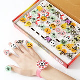 🎁 Hot Sale Promotion 49% OFF 🔥 Halloween 50Pcs LED glowing ring (Free Shipping)