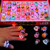 🎁 Hot Sale Promotion 49% OFF 🔥 Halloween 50Pcs LED glowing ring (Free Shipping)